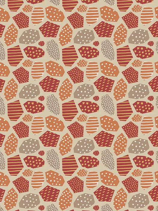 300 TC Mosaic Burgandy 100% Cotton Single Size Bed Sheet with 1 Pillow Covers
